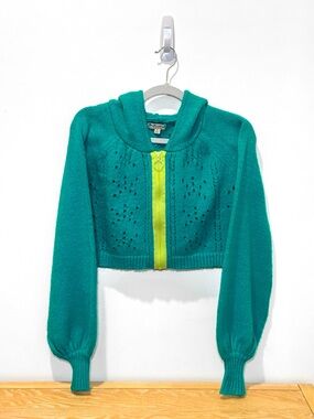 For Love & Lemons Brooke Cropped Hoodie 💚